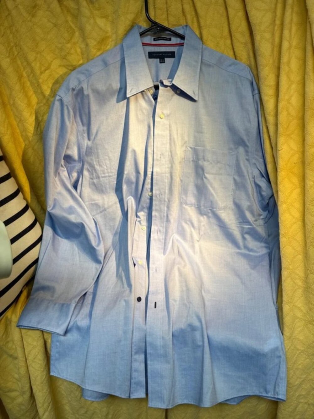 Tommy Hilfiger Size 16.5 Long Sleeved Shirt